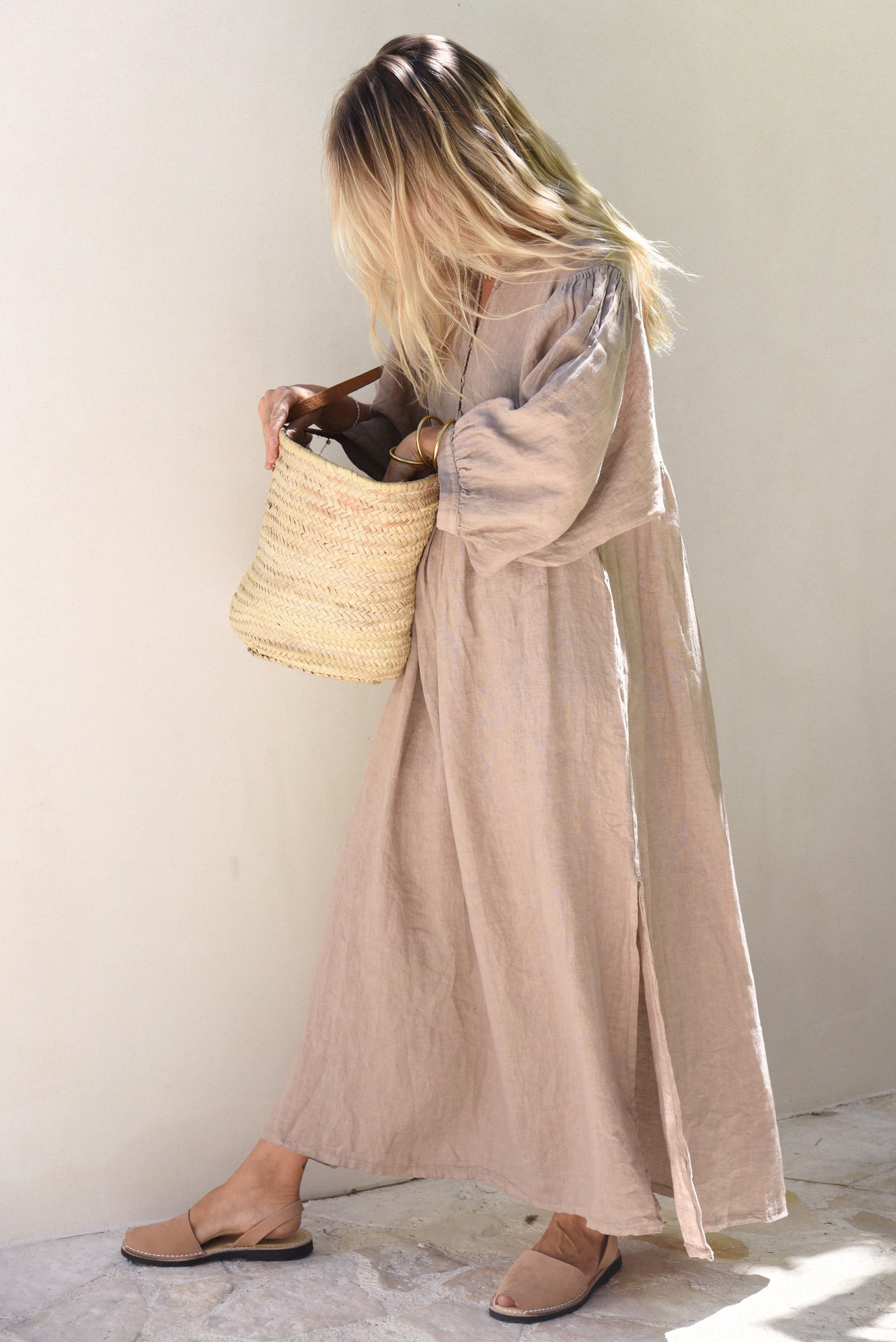 The Bonita Dress // Taupe