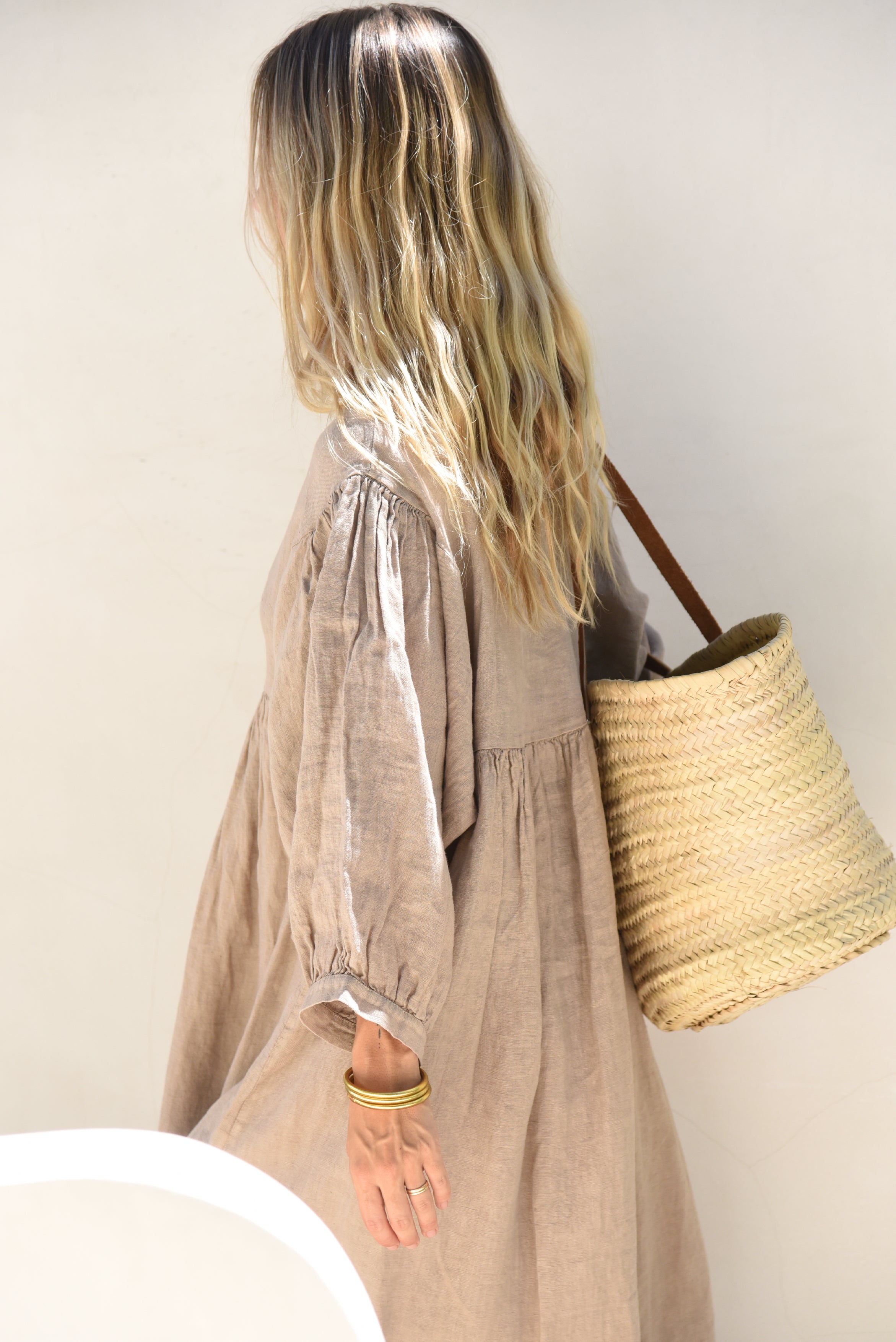 The Bonita Dress // Taupe