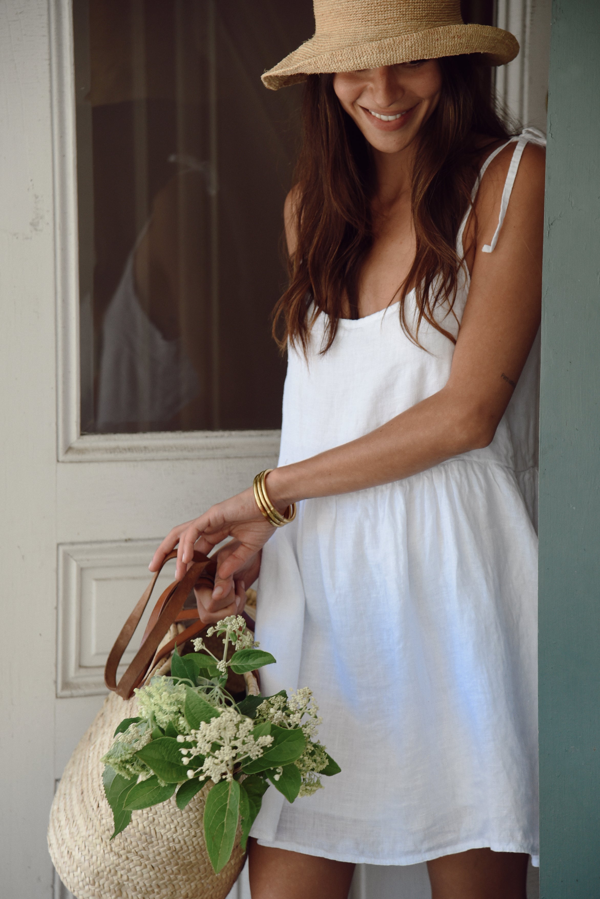 The Chloe Dress // Blanco