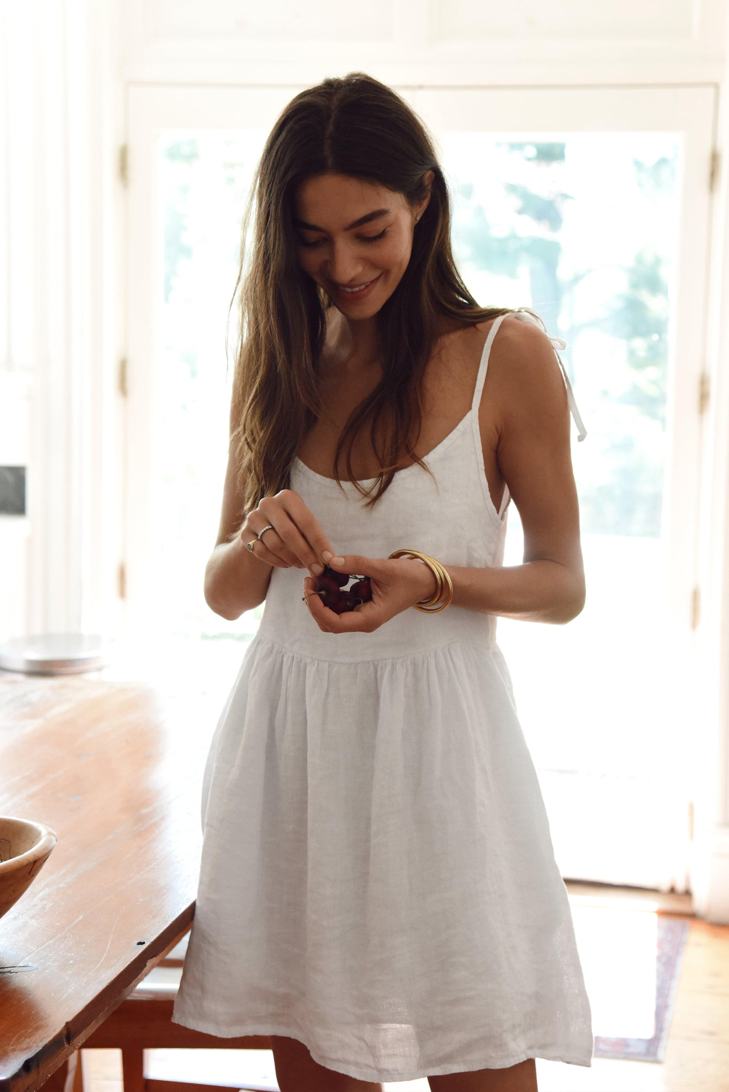 The Chloe Dress // Blanco