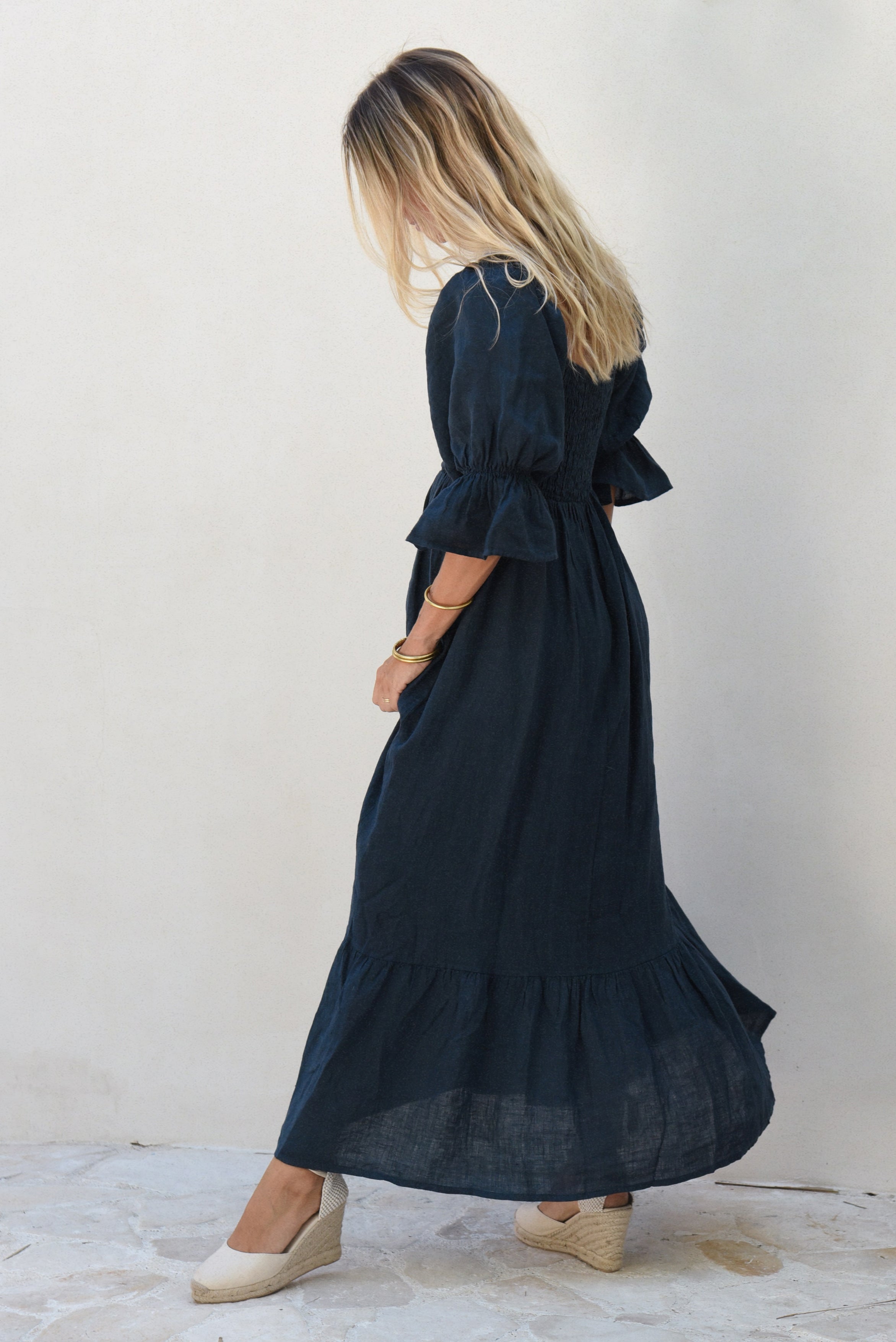 The Deia Dress // Midnight