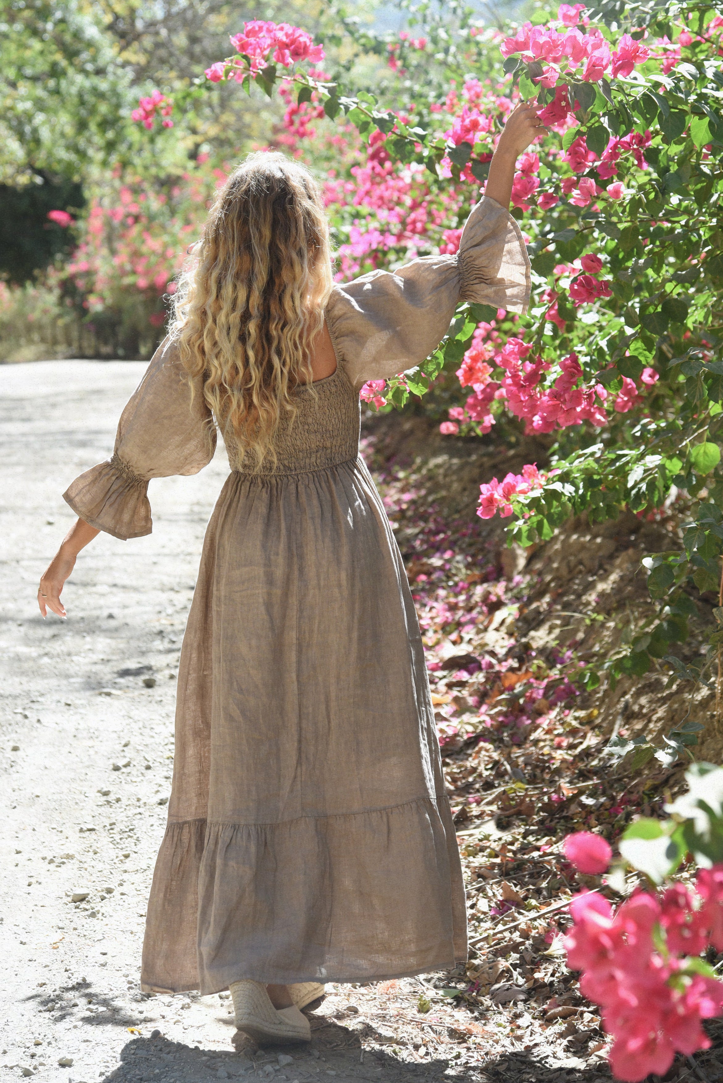 The Deia Dress // Taupe