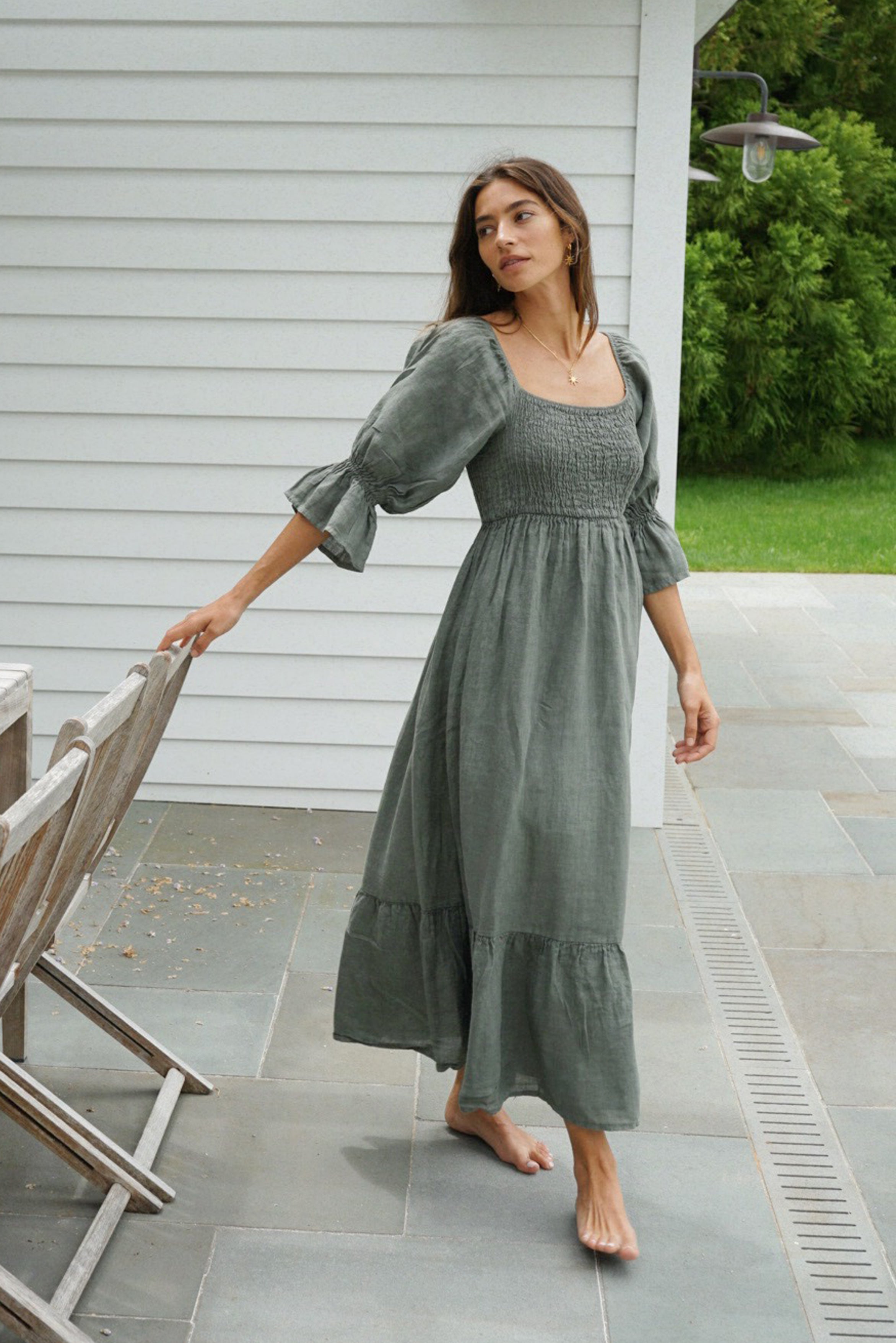 The Deia Dress // Fern