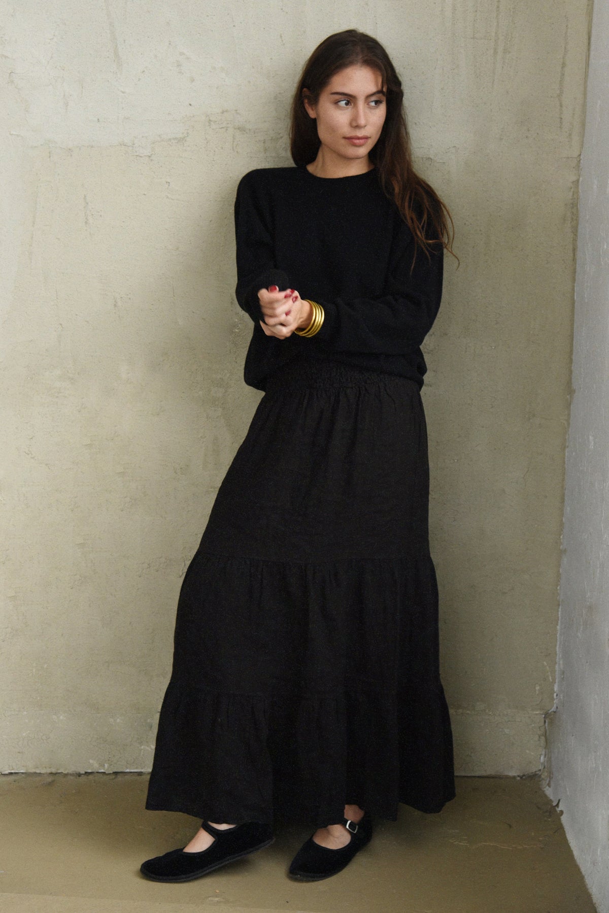 The Florence Skirt // Noir