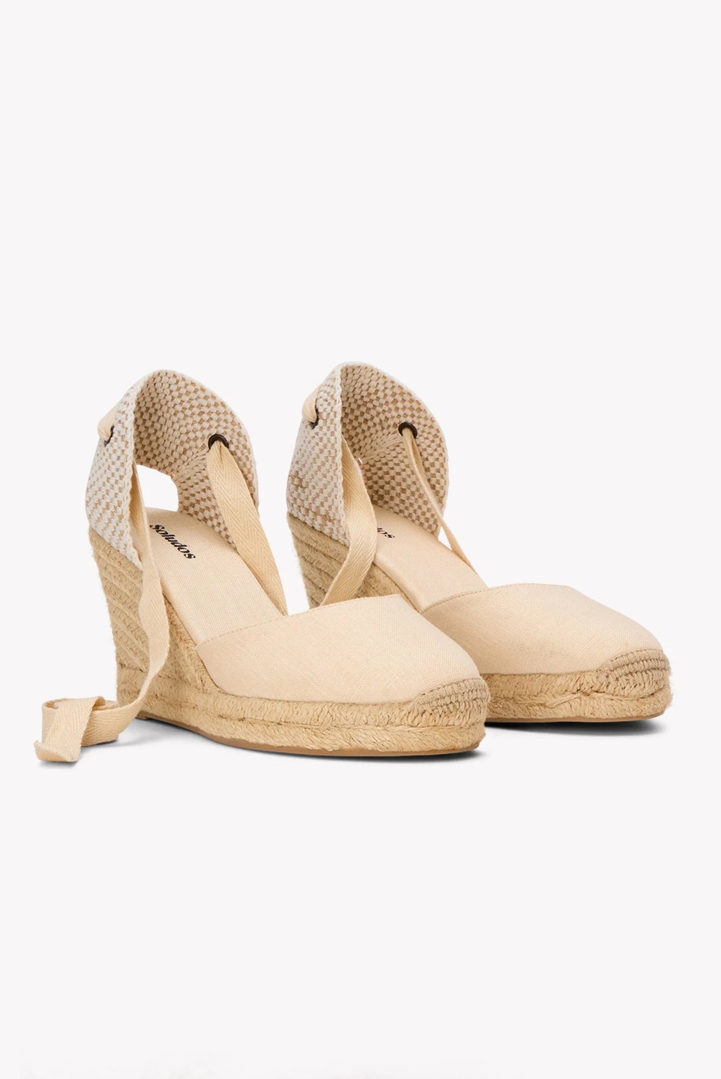 The Marseille Wedge Espadrille // Moon