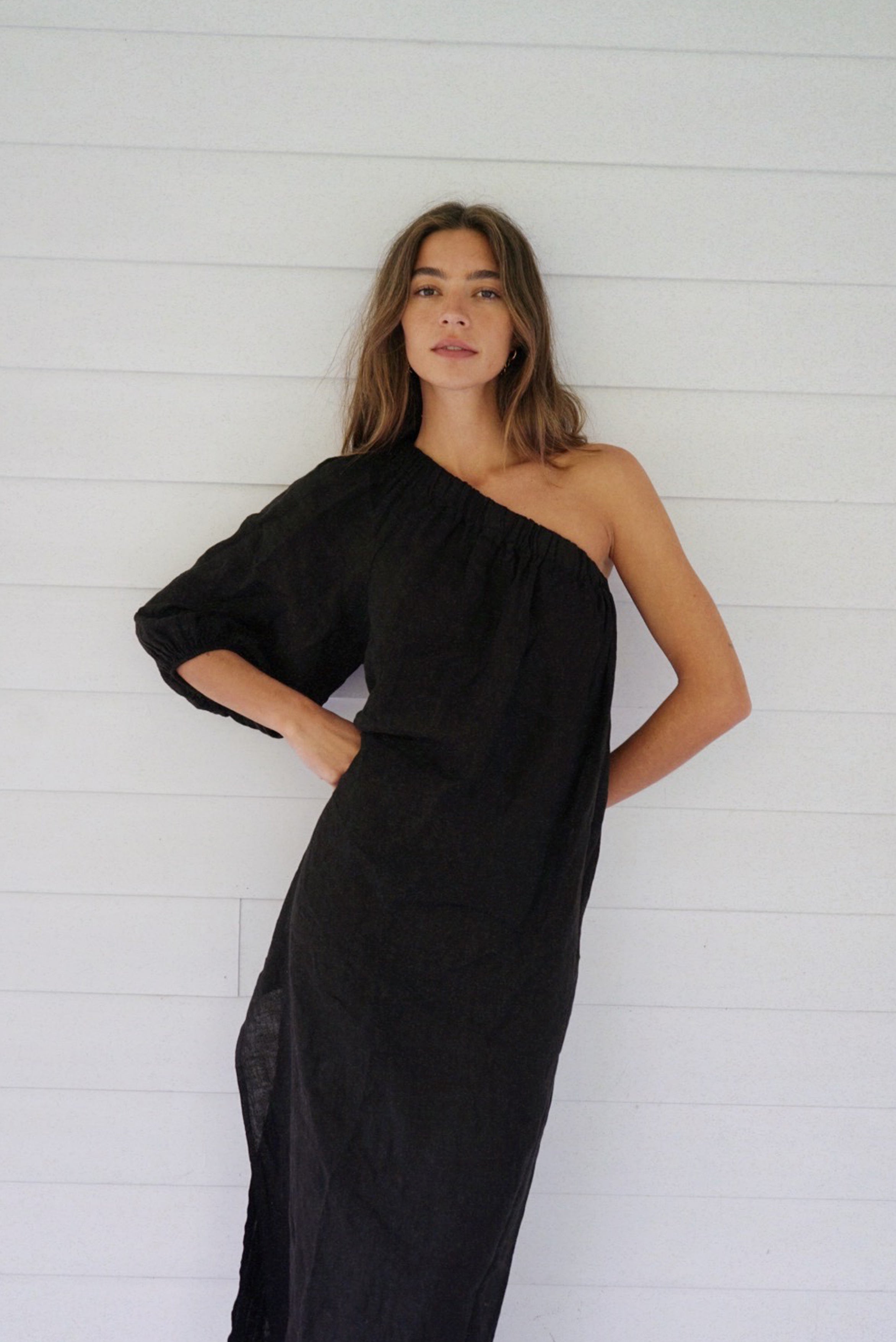 The Milos Dress // Noir