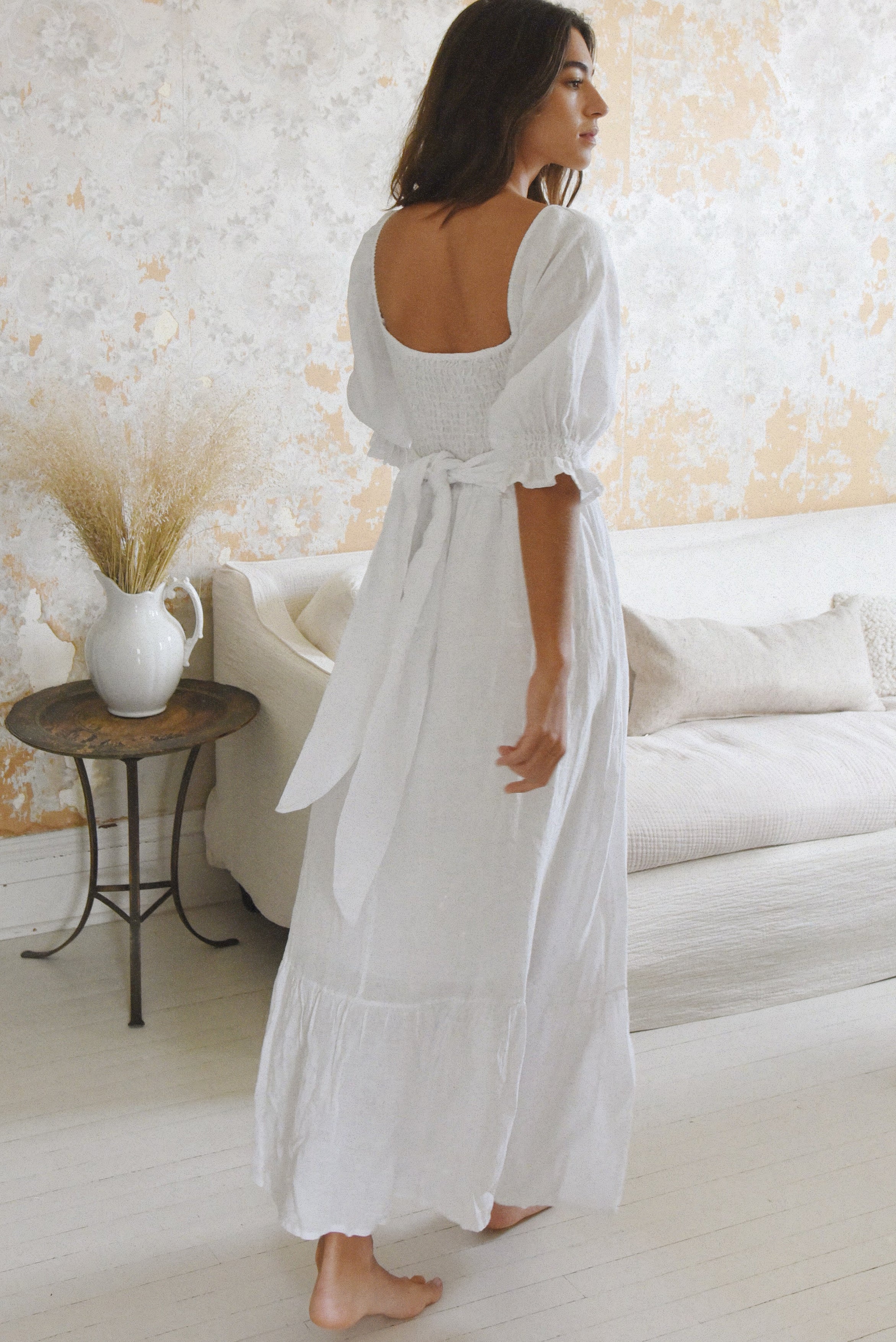 The Savannah Dress // Blanco