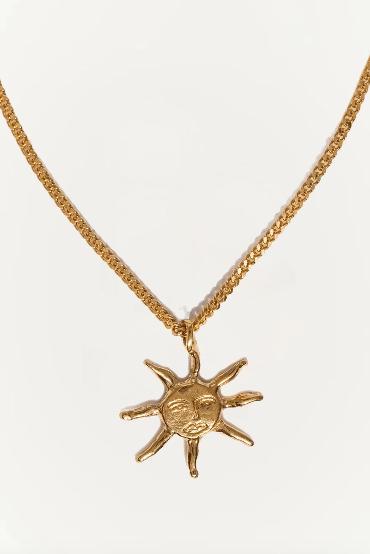 The Sol Necklace // 24K Gold