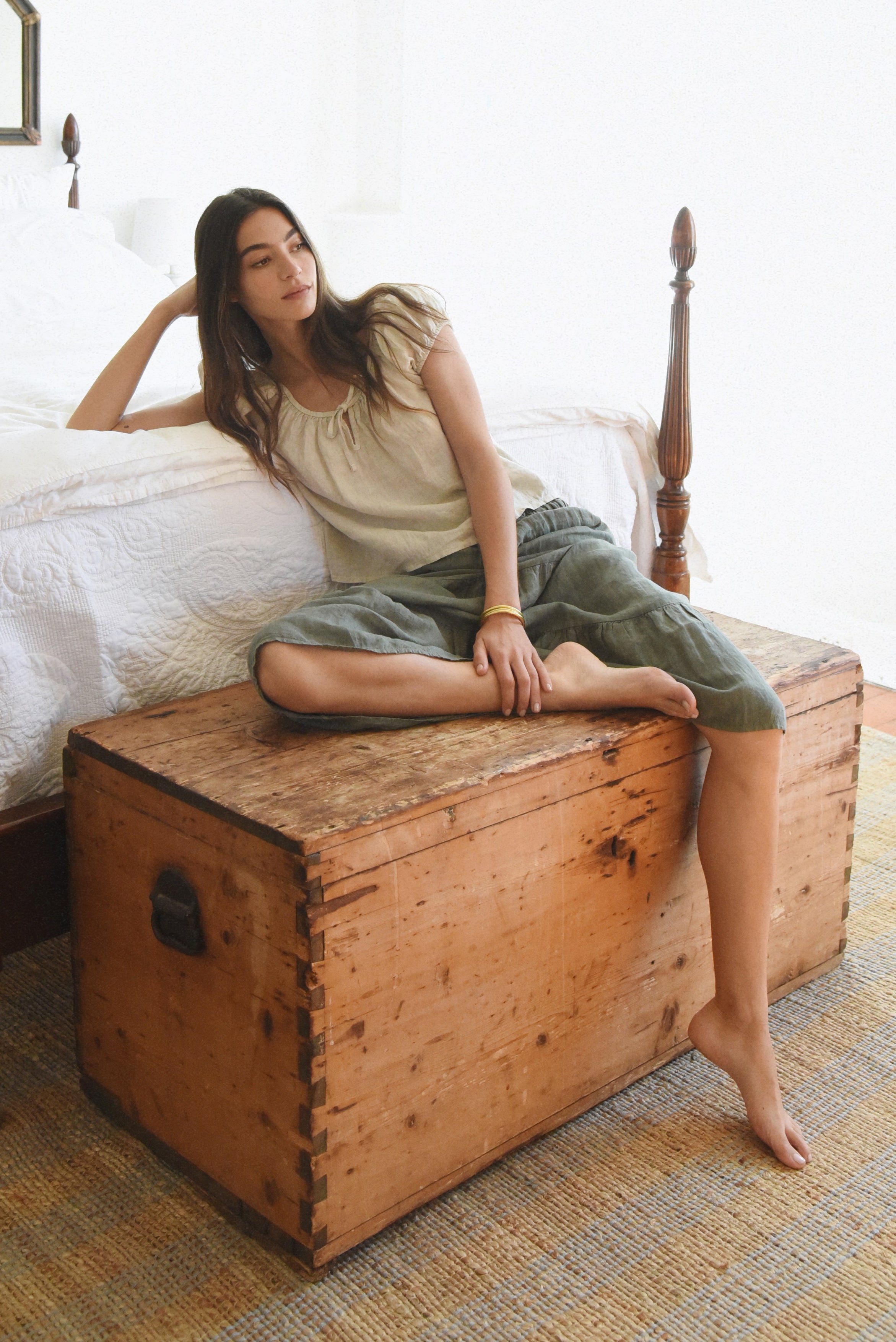 The Carlotta Blouse // Moon