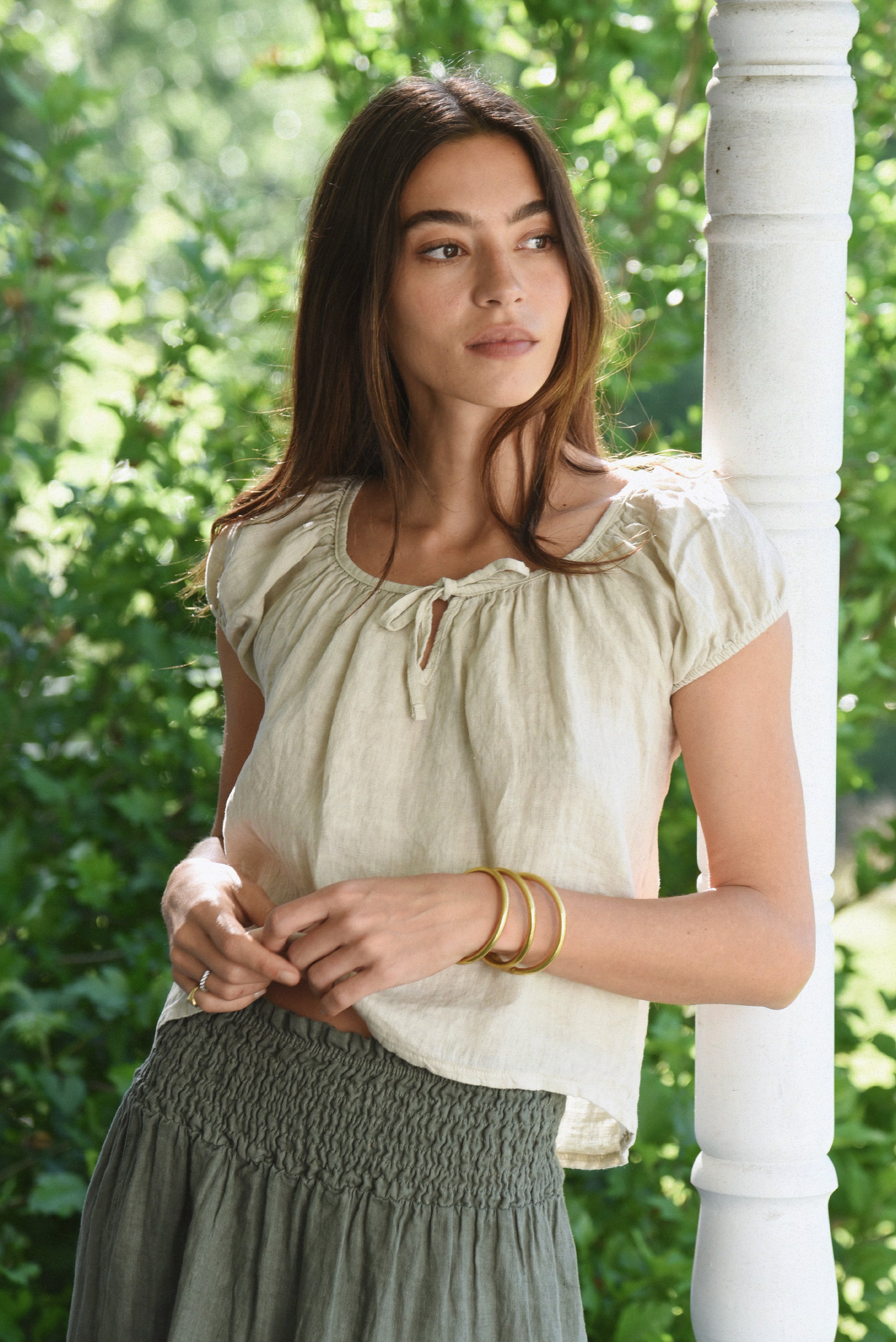 The Carlotta Blouse // Moon
