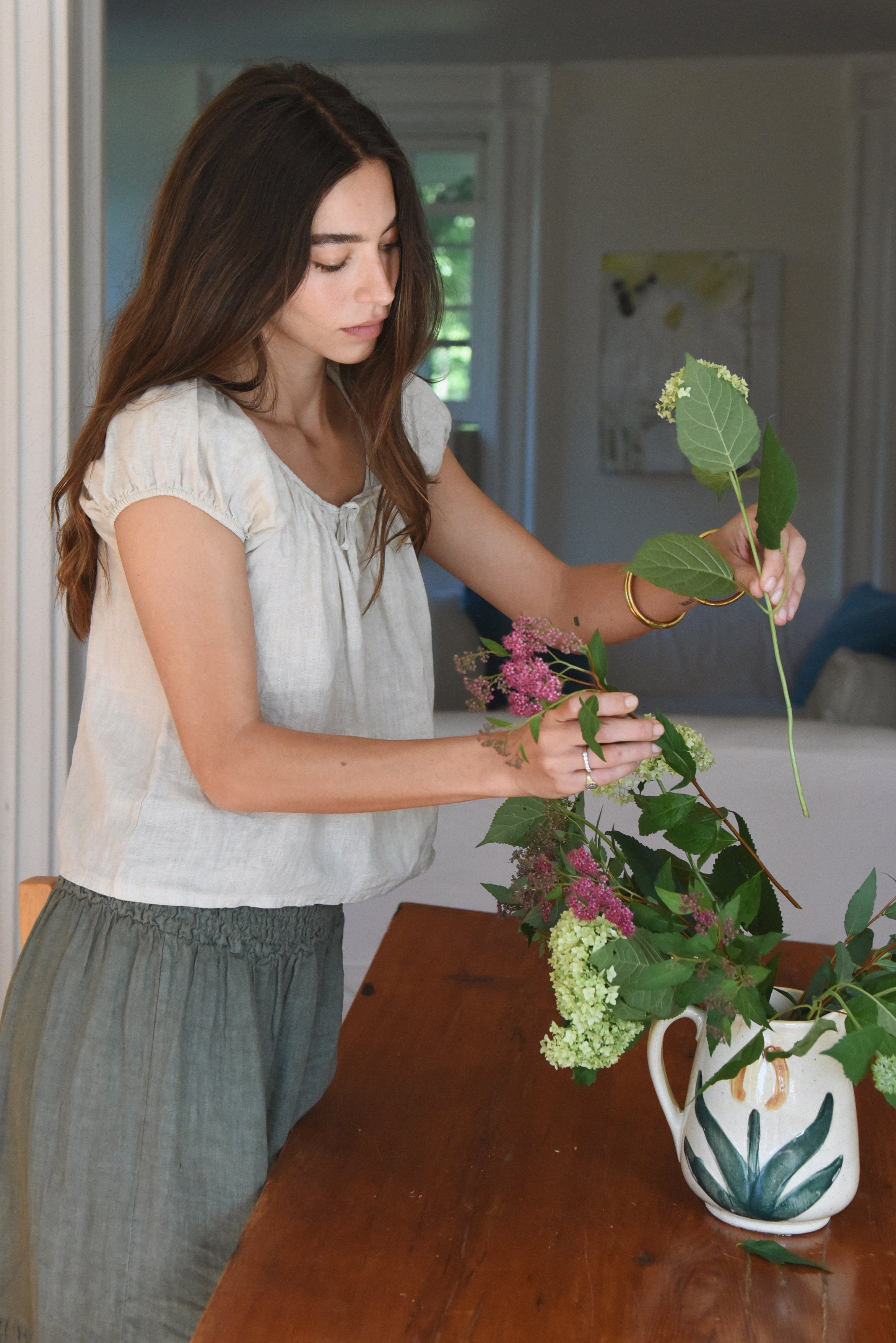 The Carlotta Blouse // Moon