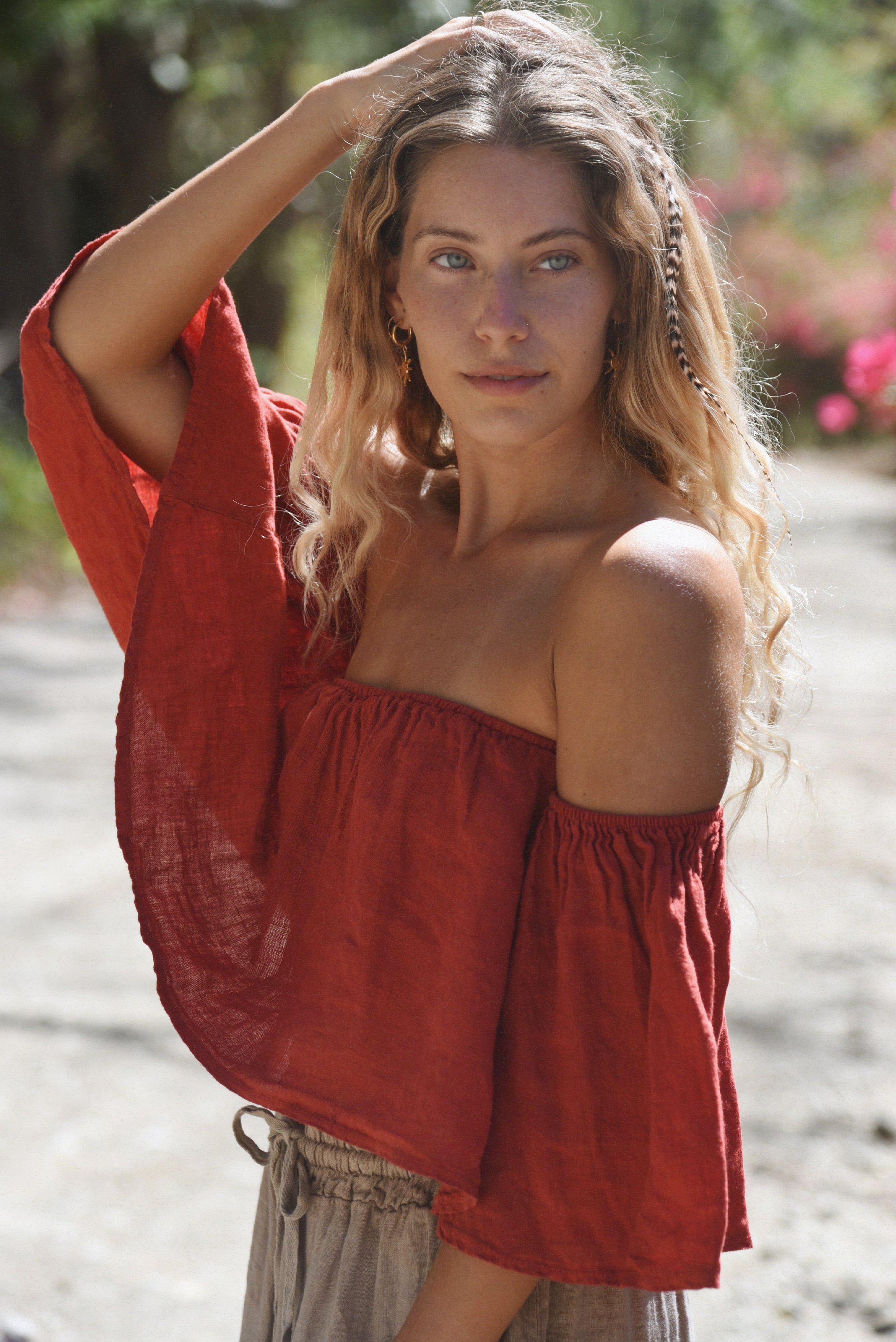 Coco Top // Pomegranate