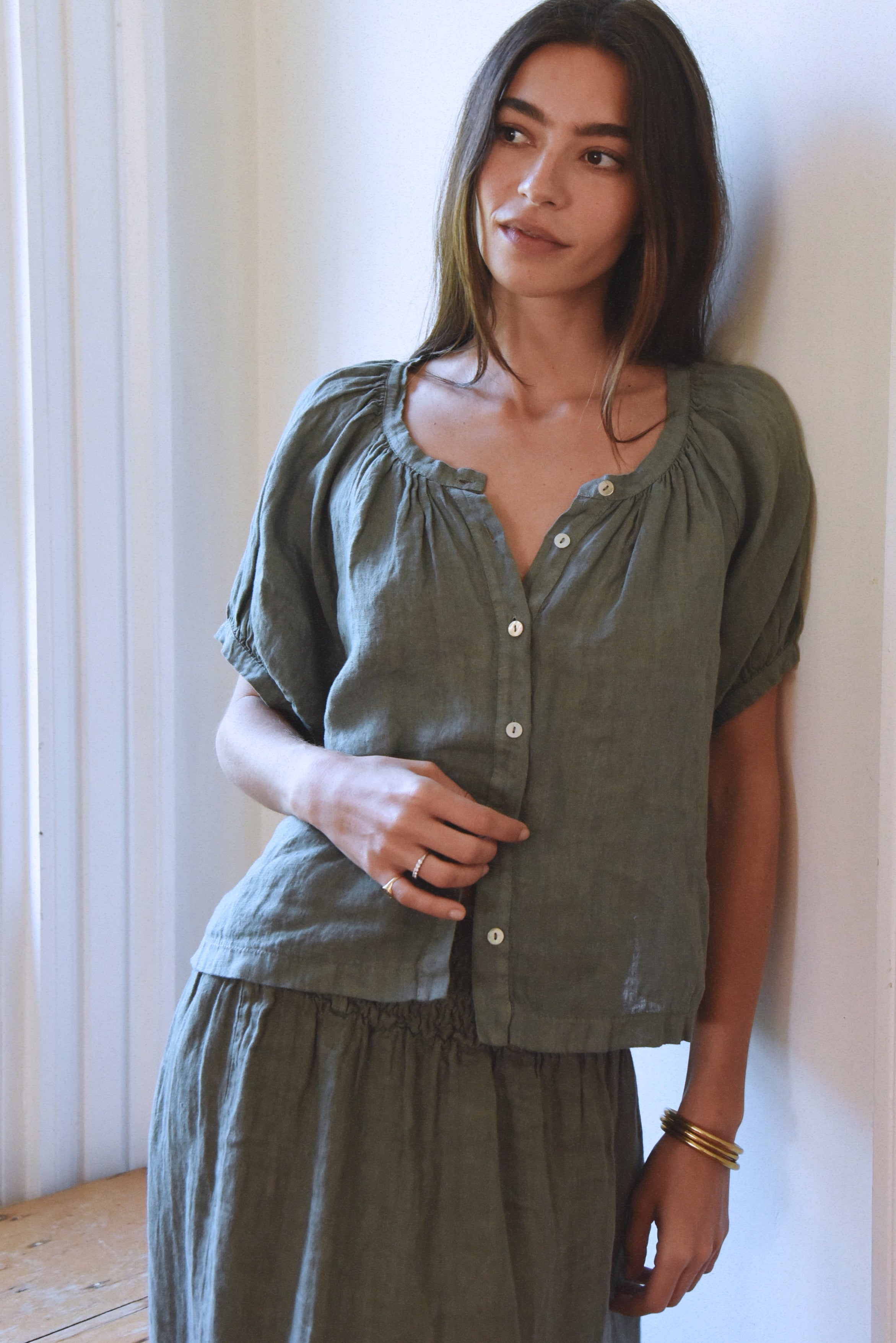 The Jade Blouse // Fern