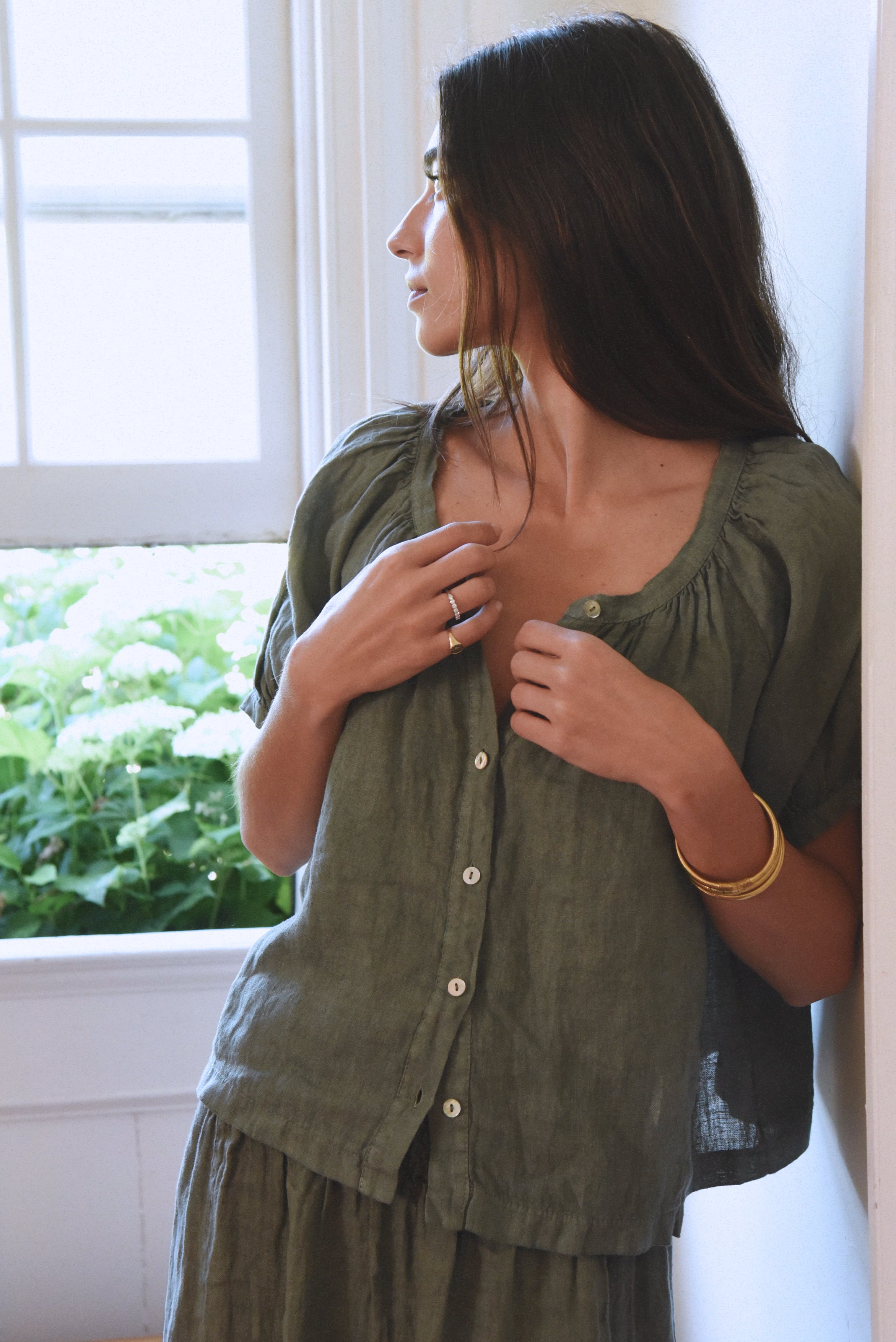 The Jade Blouse // Fern