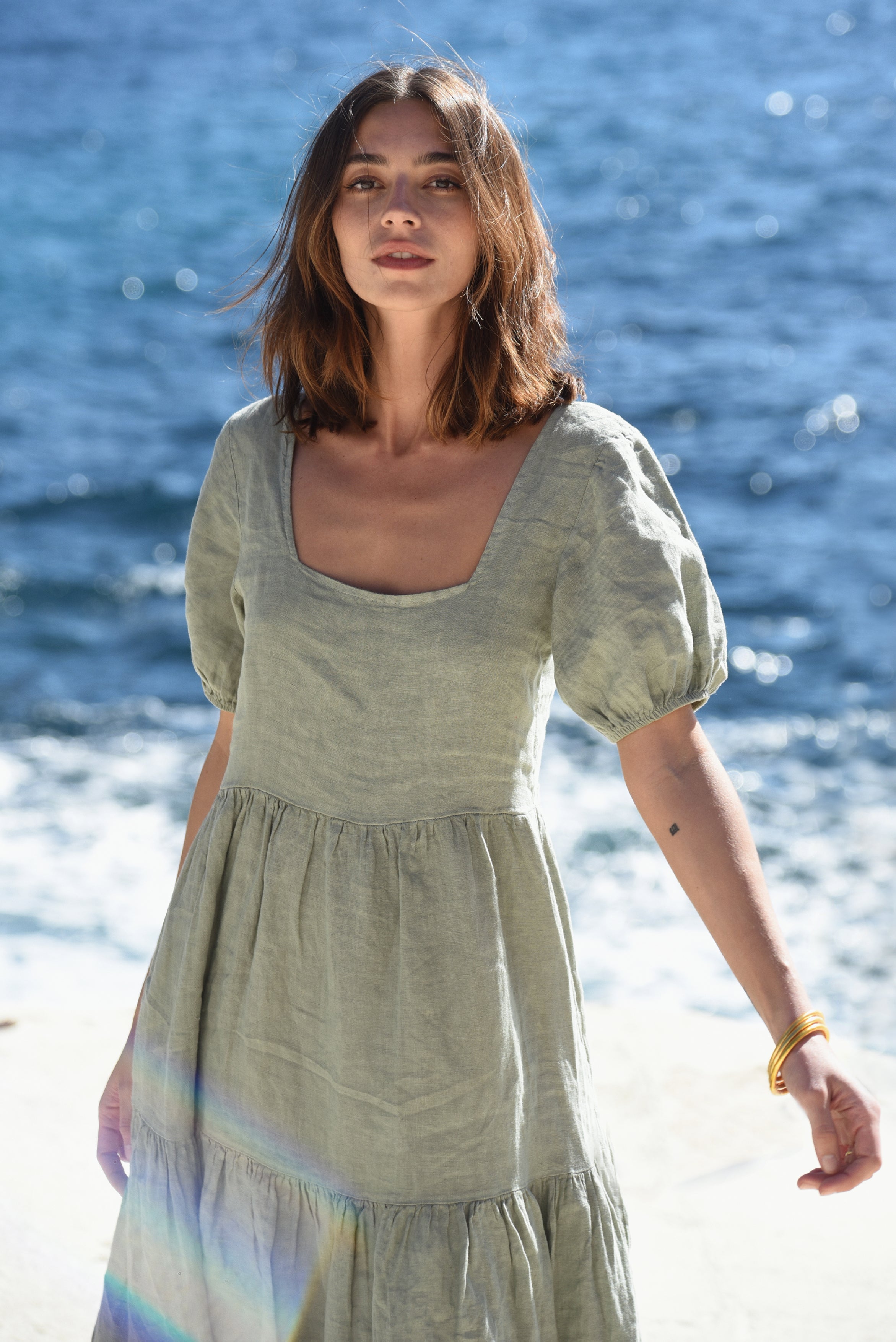 The Paloma Dress // Sage