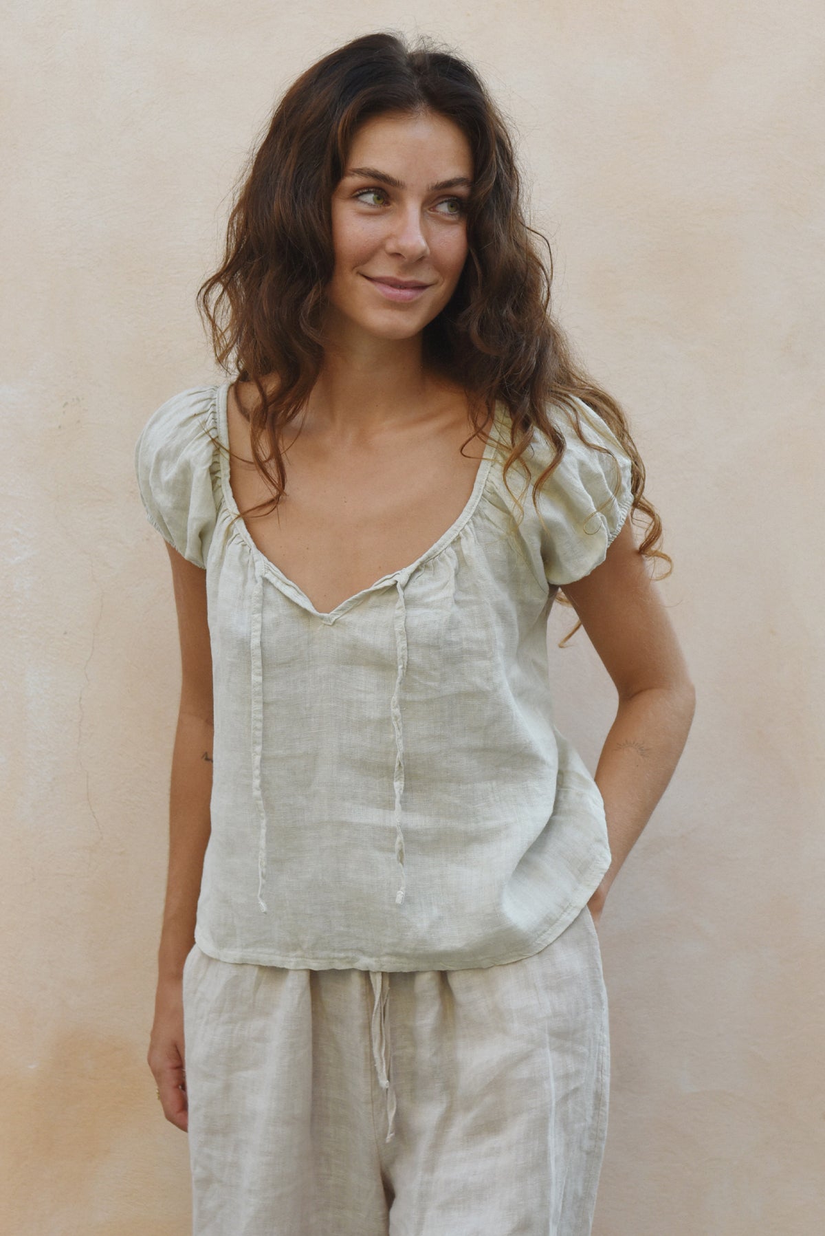 The Carlotta Blouse // Moon