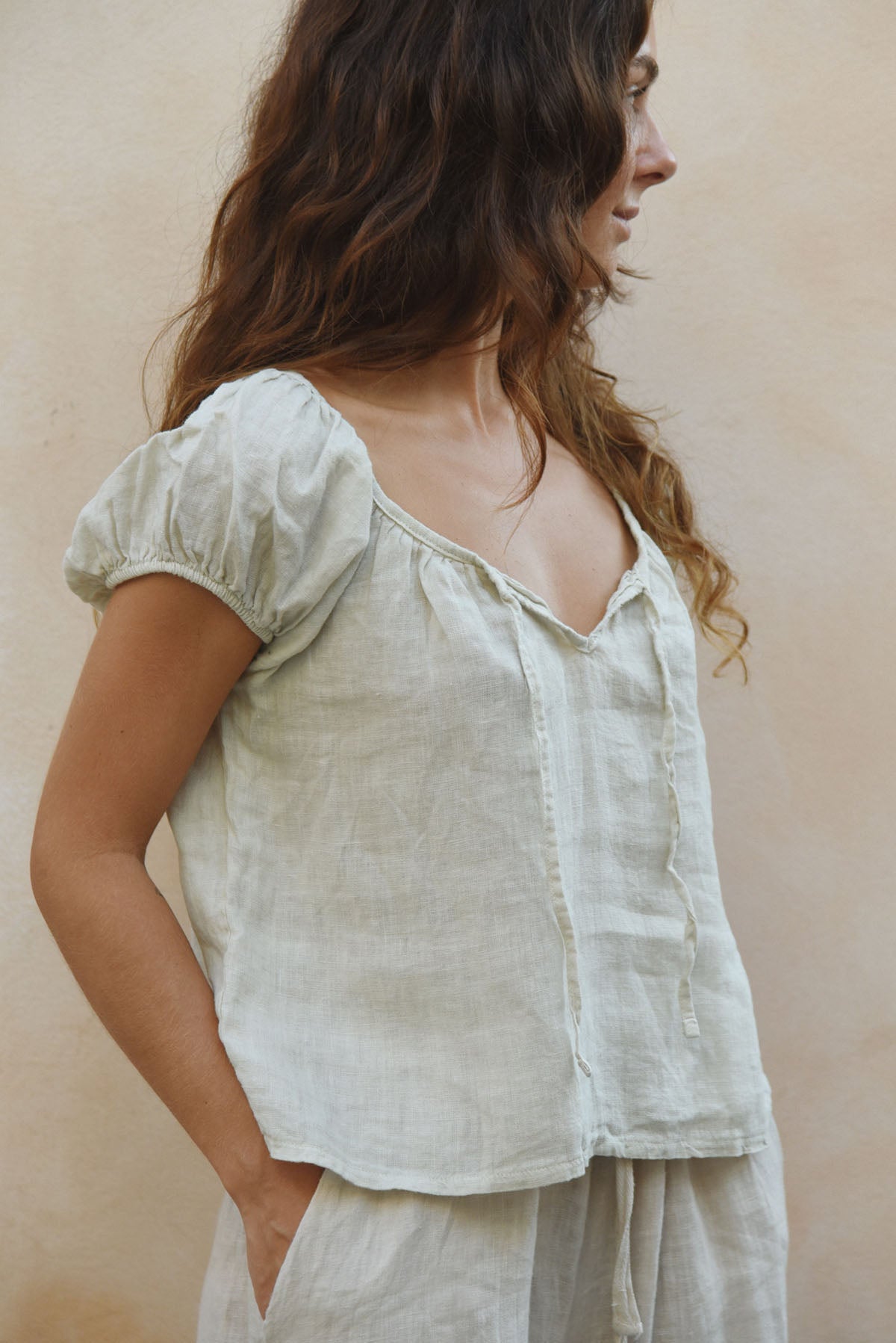 The Carlotta Blouse // Moon