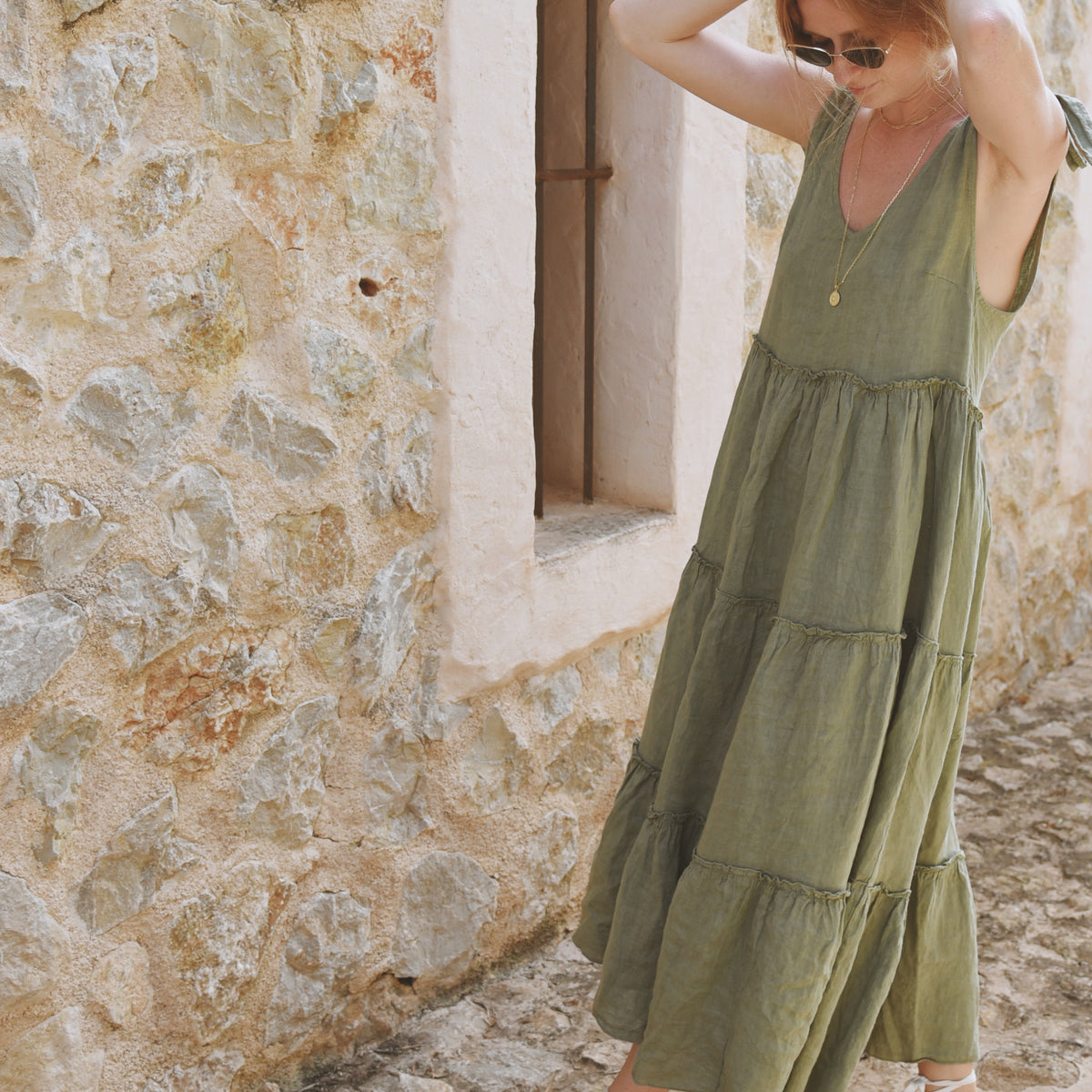 The Sevilla Dress // Sage